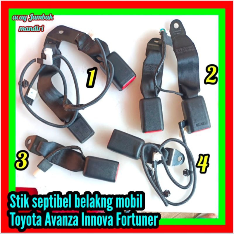 stik septibel tangkai kain untuk mobil toyota Avanza Innova Fortuner dll