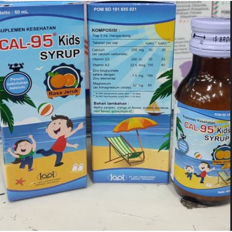 CAL-95 Kids Sirup 60 ml