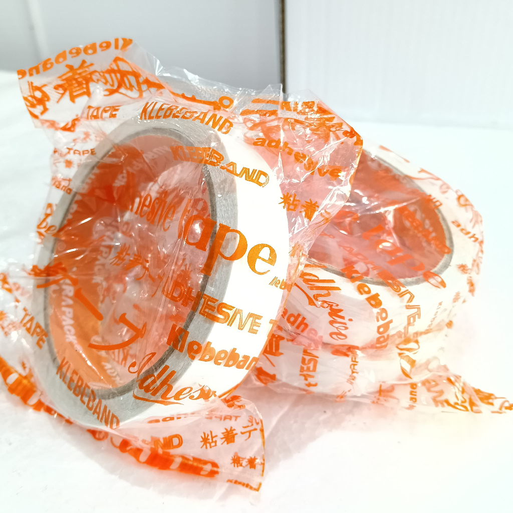 

DOUBLE TAPE 1 INCH 24MM AURA PACK PEREKAT DUA SISI
