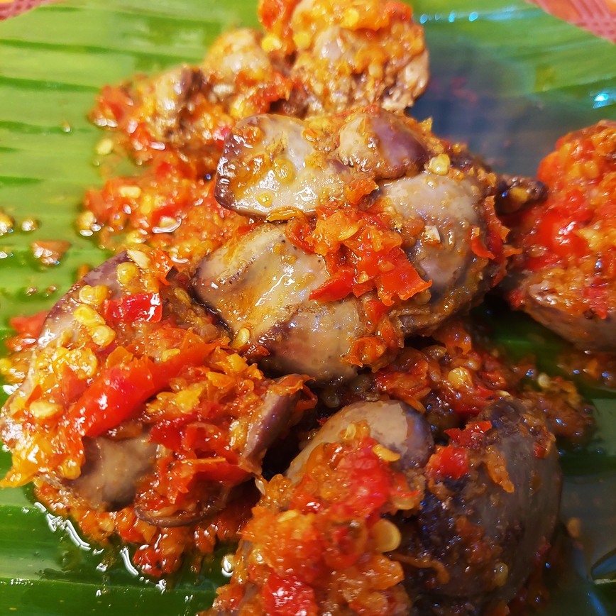 

Ati Balado Sambal Sambel Goreng Hati Makanan Siap Saji Siap Makan