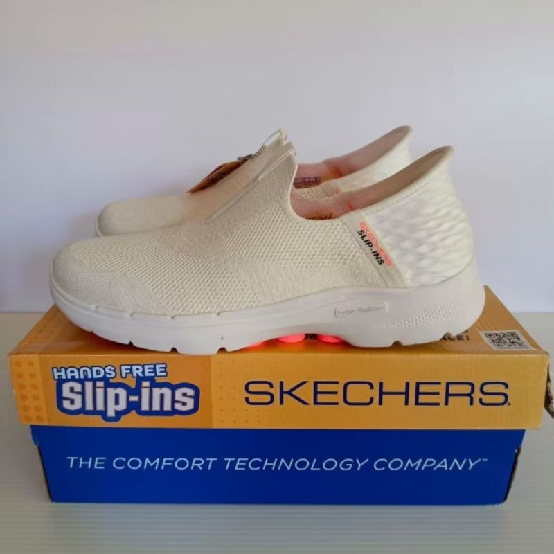 Sepatu Wanita Skechers GO WALK 6-FABULOUS VIEW 124569/OFWT