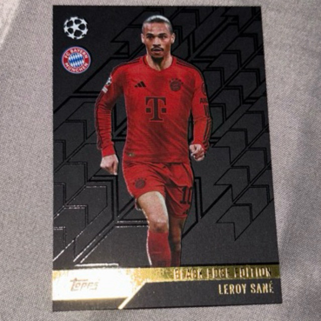 TRADING CARD LEROY SANE