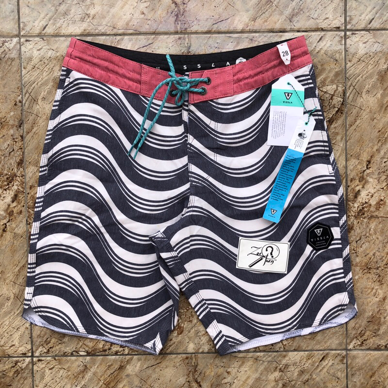 CELANA PENDEK VISSLA SURF MOTIF