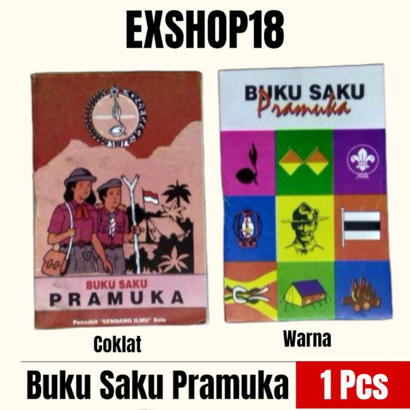 Buku Saku Pramuka / Buku Saku Warna - Warni / Buku Saku Coklat / Buku Saku Pramuka Siaga Penggalang 