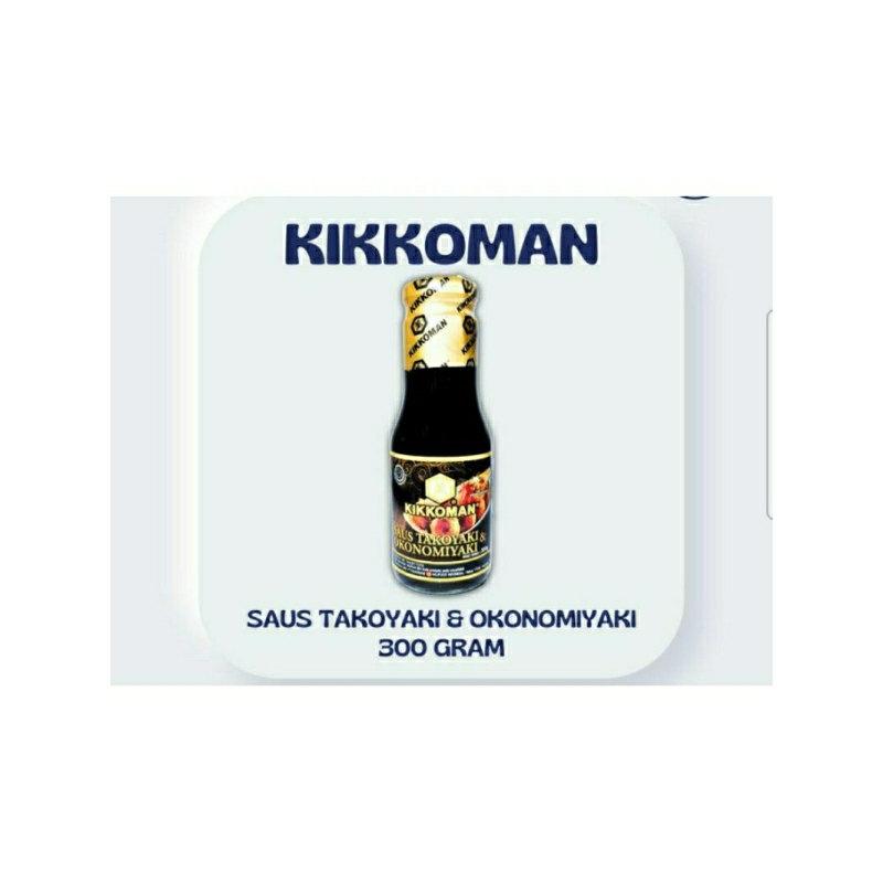

Kikkoman Saus Takoyaki Ekonomiyaki 300gram