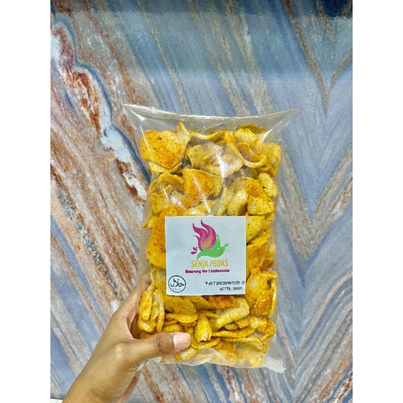 

Terlaris No. 1 | Basreng Pedas Daun Jeruk - Senja Pedas 500gr