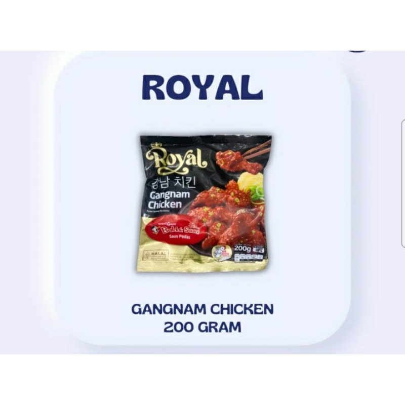 

Royal Gangnam Chicken 200g