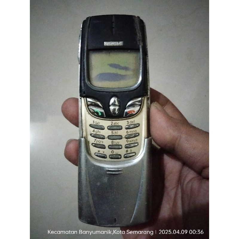 Nokia 8850 Slide HP Jadul Bahan Original Langka Unik Imut Speaker Bass Stereo Joss Khas Xpress Music