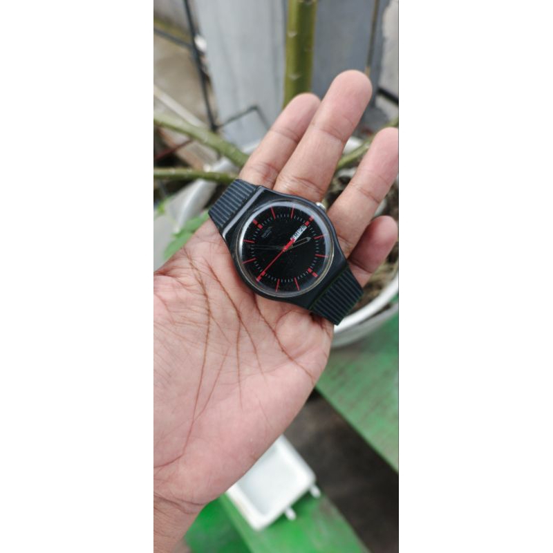 Jam Swatch black red