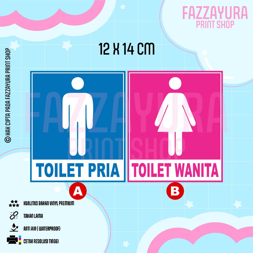 

STICKER TOILET PRIA DAN WANITA 12 X 14 CM