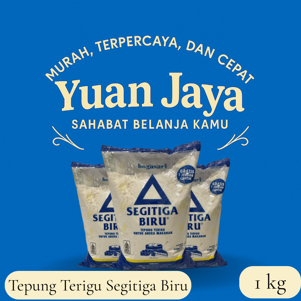 

Segitiga Biru Tepung Terigu 1 kg