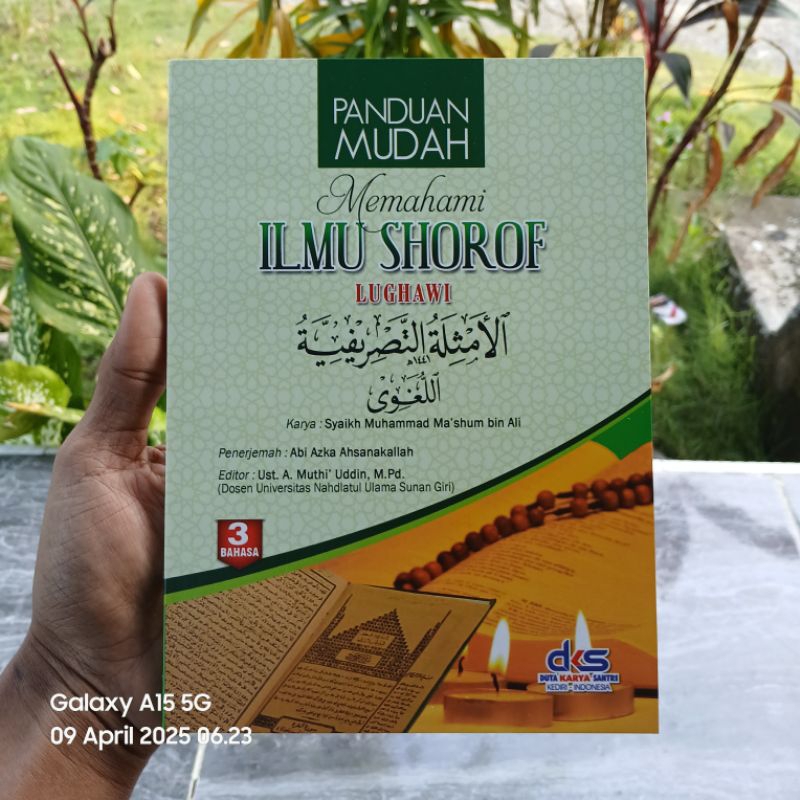 Terjemah Shorof Amtsilah Tasrifiyah Lughowi 3 bahasa