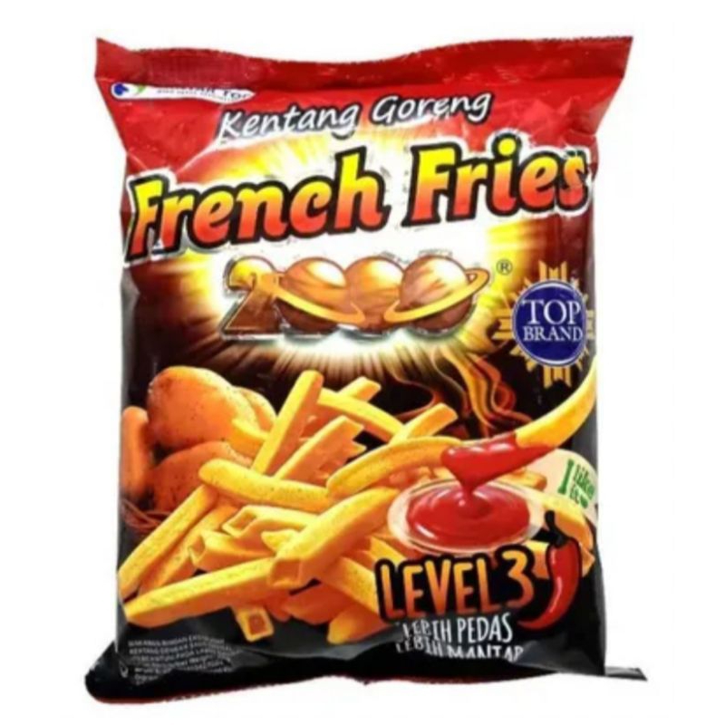 

French Fries/Chiki French Fries 2000/Level 3 2000/Chiki Kentang Goreng 62/60gram