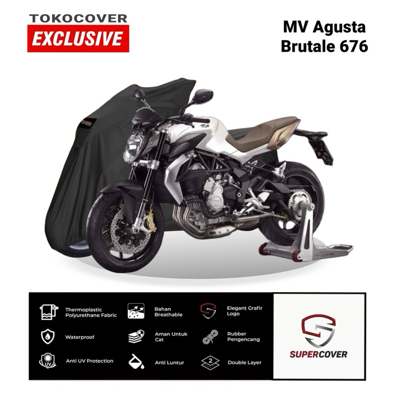 Cover Motor Sarung Motor MV AGUSTA Brutale 676