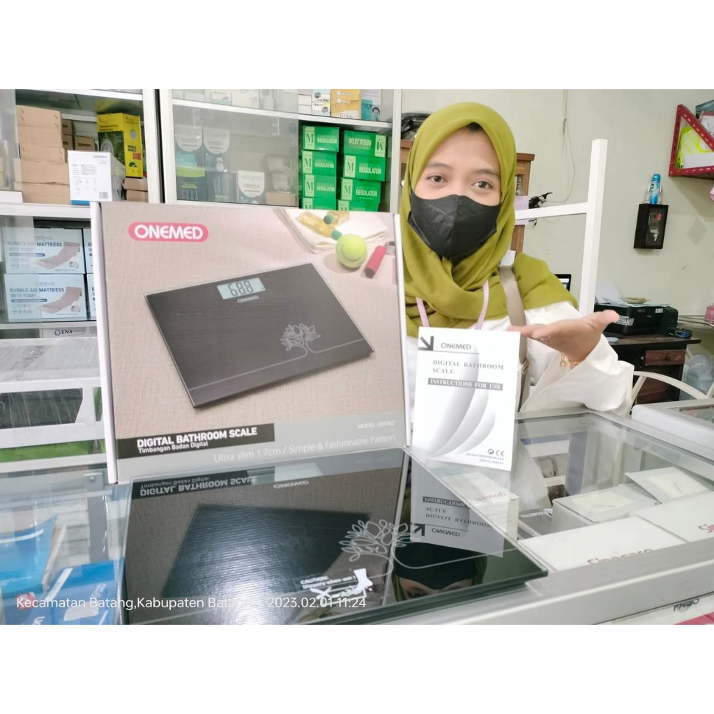 Timbangan Badan Digital Onemed EB 5670 - Timbangan Badan Digital