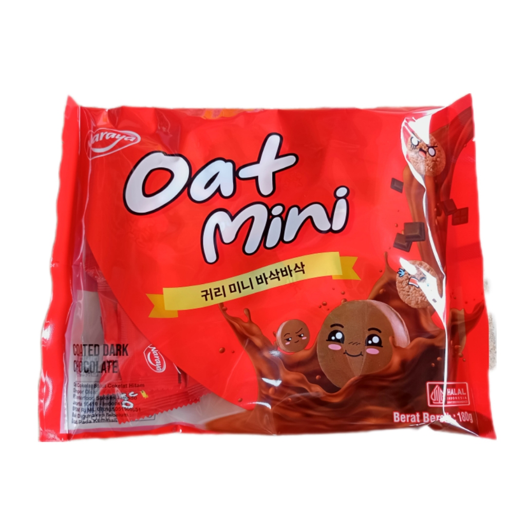 

NARAYA OAT MINI 180g DARK CHOCOLATE