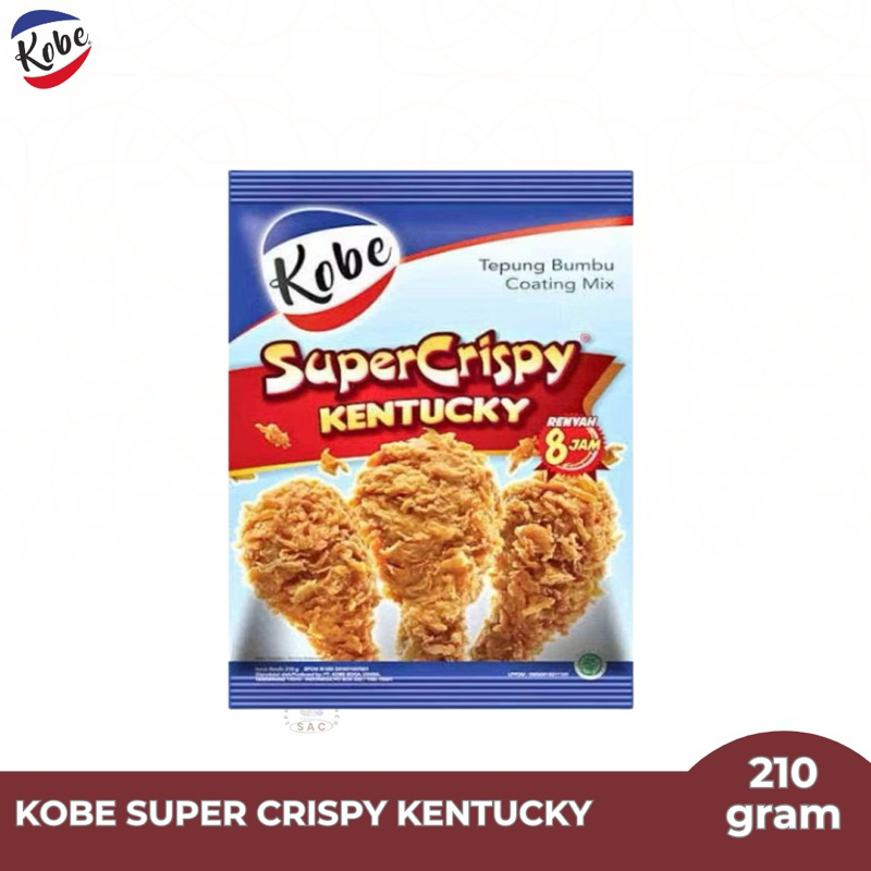

Kobe Tepung Bumbu Kentucky Super Crispy 210 gr