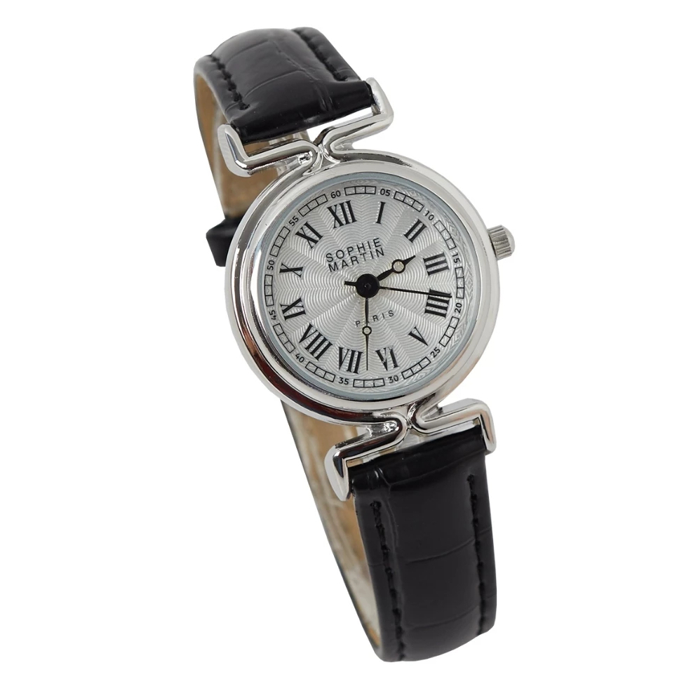 Sophie Martin Jam Tangan Wanita Analog Strap Kulit W2031B2