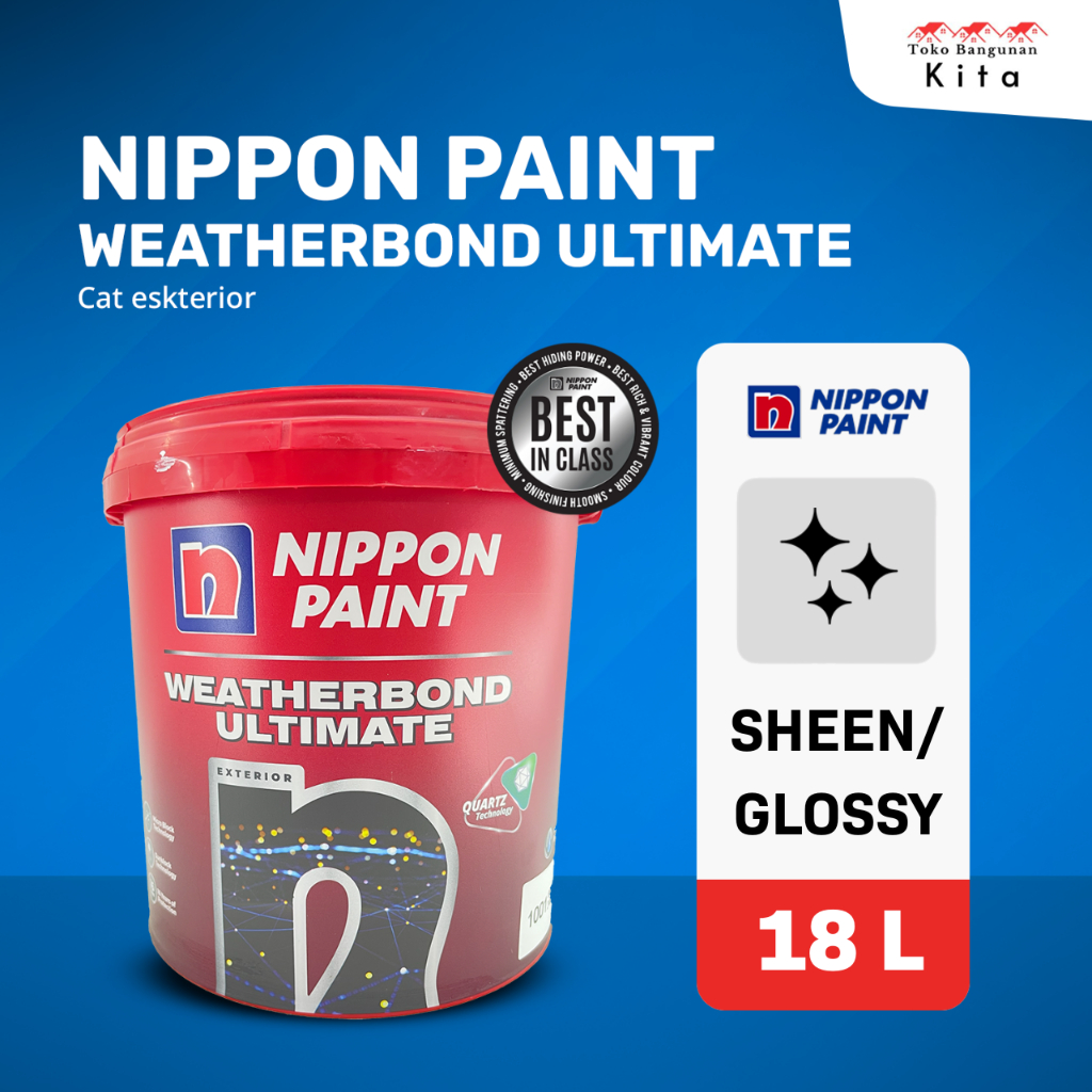 Nippon Paint - Weatherbond Ultimate Eksterior Paint (20 liter)