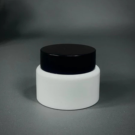 POT PP RR 10 GR PUTIH CAP HITAM / POT CREAM 10 GR / POT KOSMETIK 10 GR / POT HOLO 10 GRAM