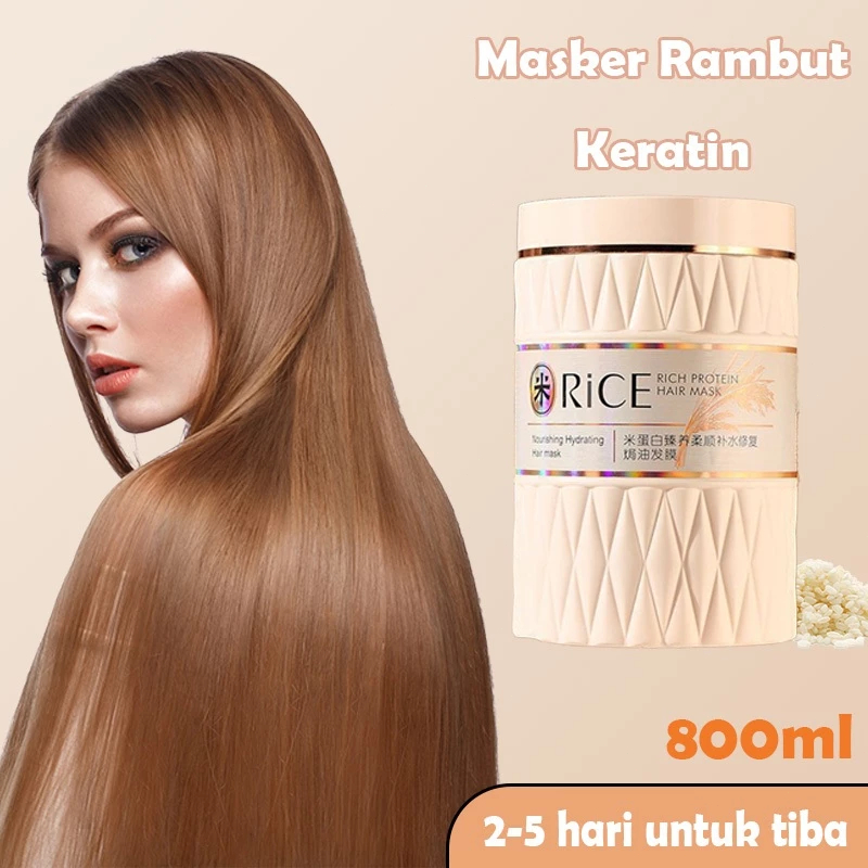 Hair Mask Smooth  Hair Mask Keratin hair mask keratin   | Smoothing Hair | perawatan rambut
