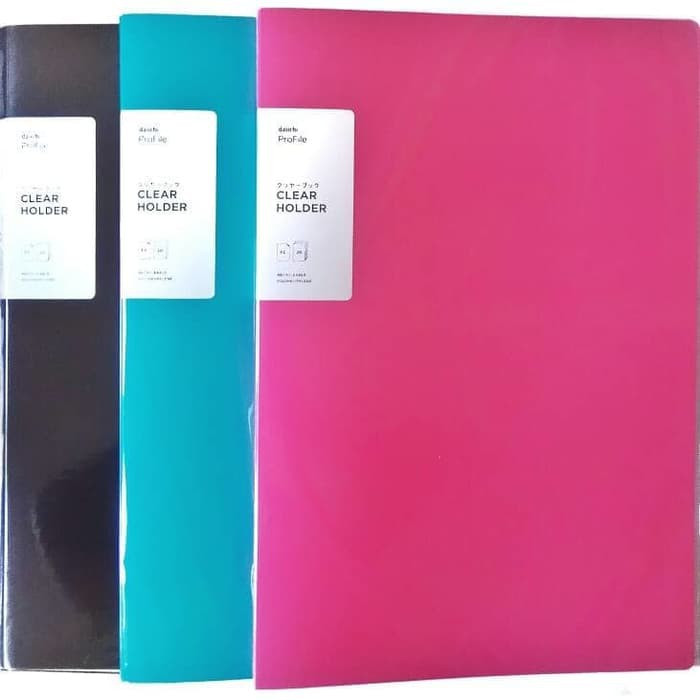 

Clear Holder Daiichi Profile Ukuran A4 (40 Pockets)
