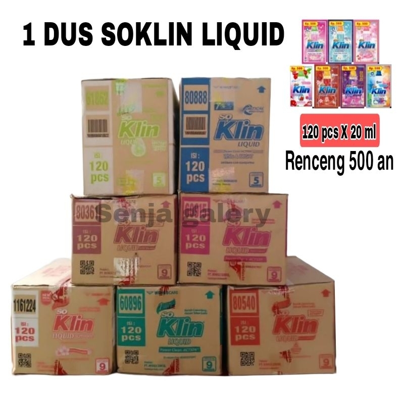 SOKLIN LIQUID / SOKLIN CAIR / SOKLIN RENCENG 1 DUS