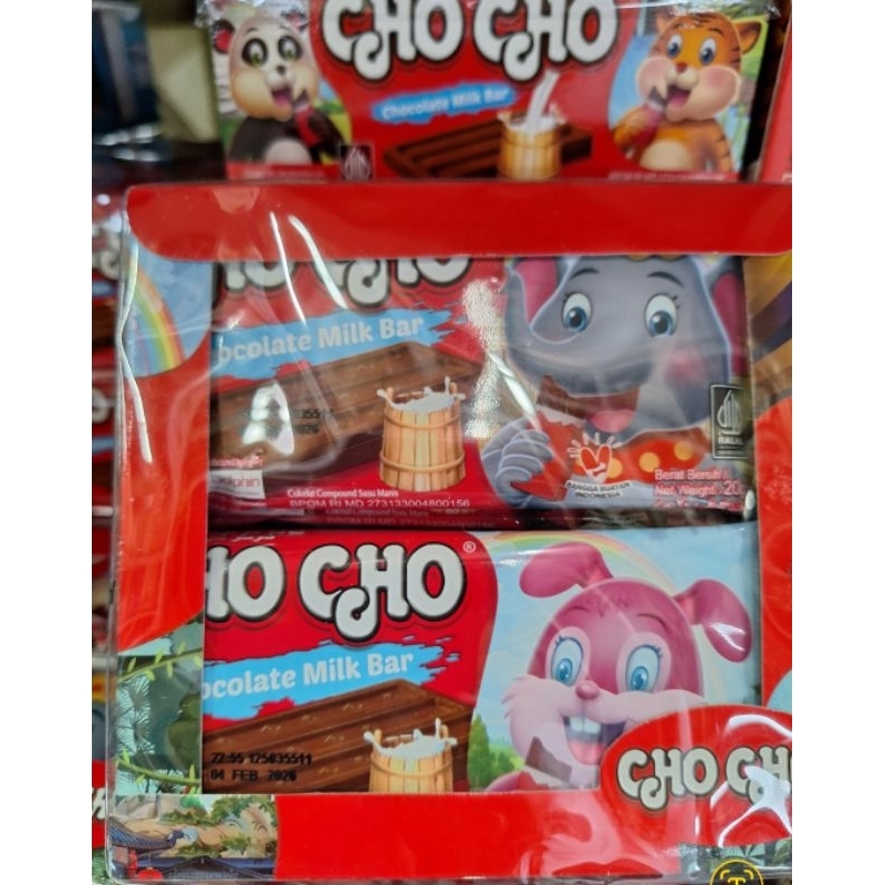 

Cho-Cho Coklat Milk Bar, isi 3 pcs, enakk