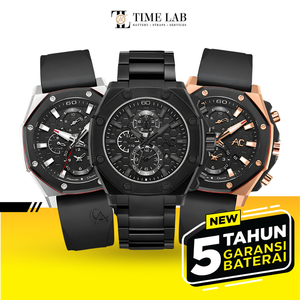 JAM TANGAN ALEXANDRE CHRISTIE AC 9601 MC / AC9601MC / AC9601 PRIA ORIGINAL
