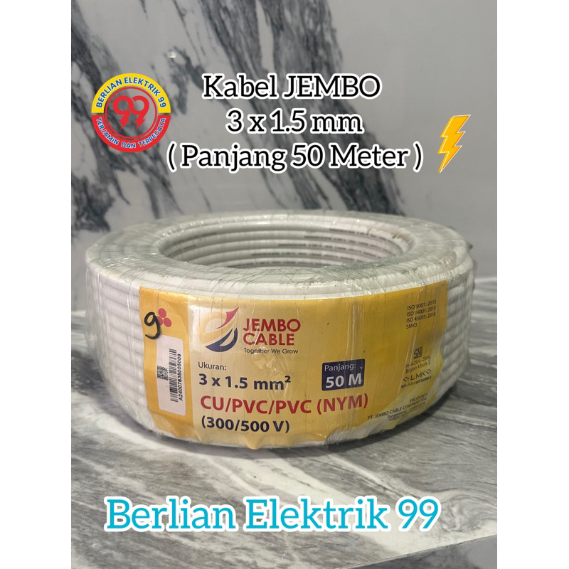 kabel jembo NYM 3x1,5mm