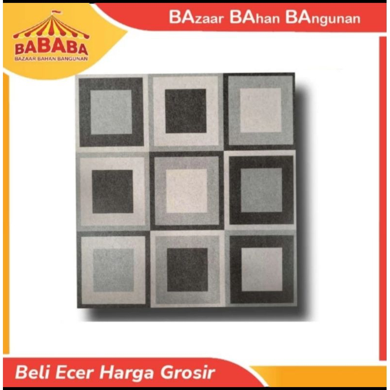 GRANIT LANTAI MATTE KASAR 60X60 MOTIF KOTAK PERSEGI MGM SS020 DECO