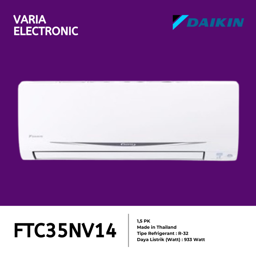 AC Split Standard DAIKIN 1,5 PK Thailand FTC35NV