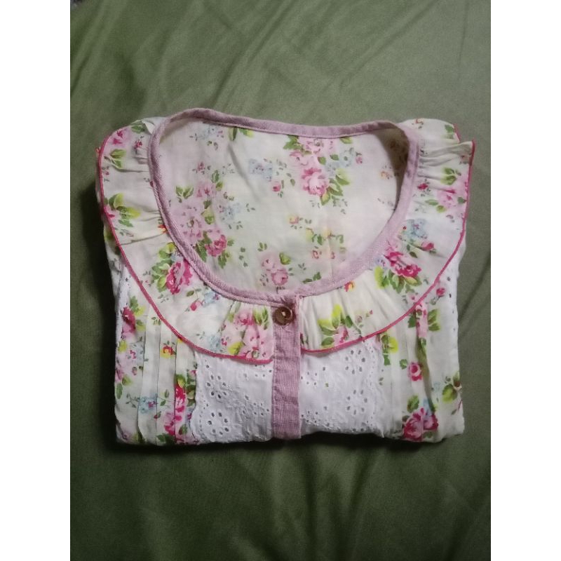 Dress MIDI Wanita Bunga-Bunga