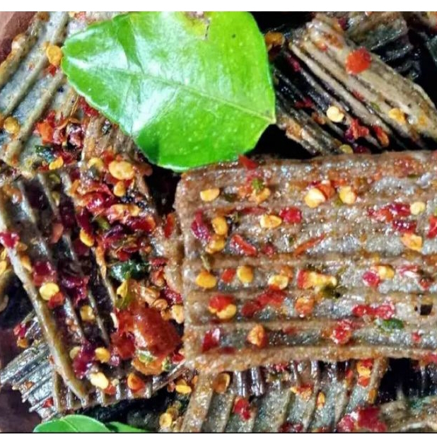

Seblak Kerupuk Jengkol 250grm Pedas Original Exstra Daun Jeruk