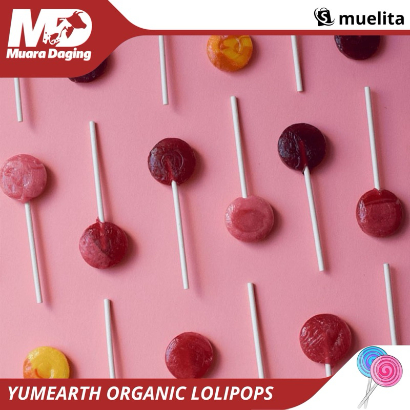 

YUMEARTH ORGANIK LOLIPOP VIT. C - PERMEN LOLIPOP TIDAK MEMBUAT BATUK