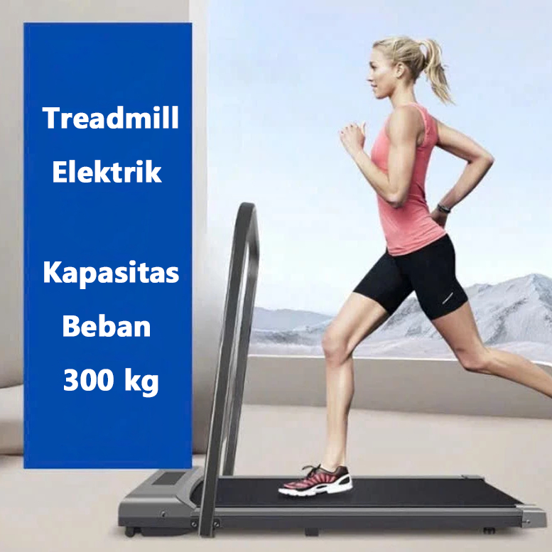 KMF Treadmill Elektrik Treadmil Listrik Walking Pad Running Pad Treadmill Termurah Multifungsi
