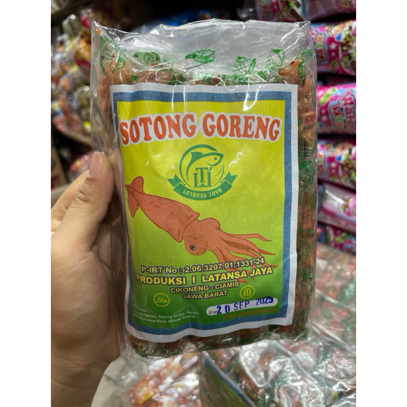 

Sotong Goreng pedas 1 pak isi 20pcs