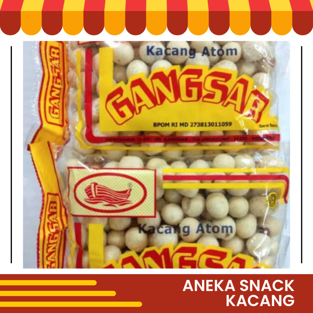 

Kacang Atom Shanghai Cap Gangsar Kulit Telur Medan Bali Kacang Polong Hijau Koro Kupas Renyah Lezat