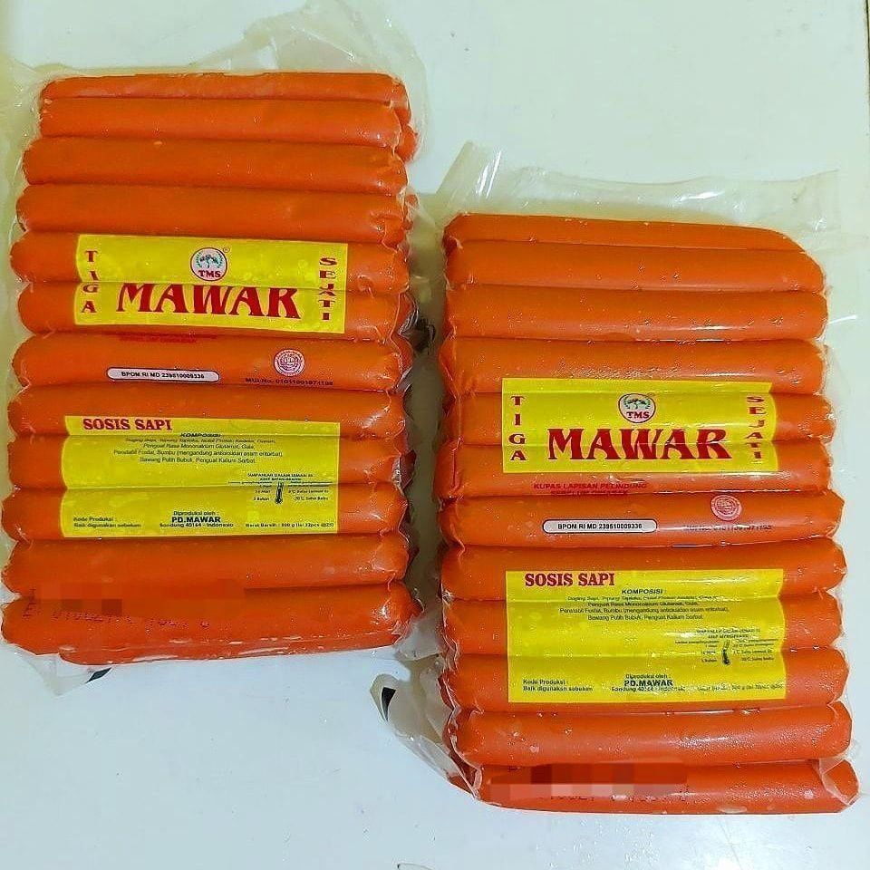 

Sosis Sapi Mawar 800gr isi 34batang [instant sameday]