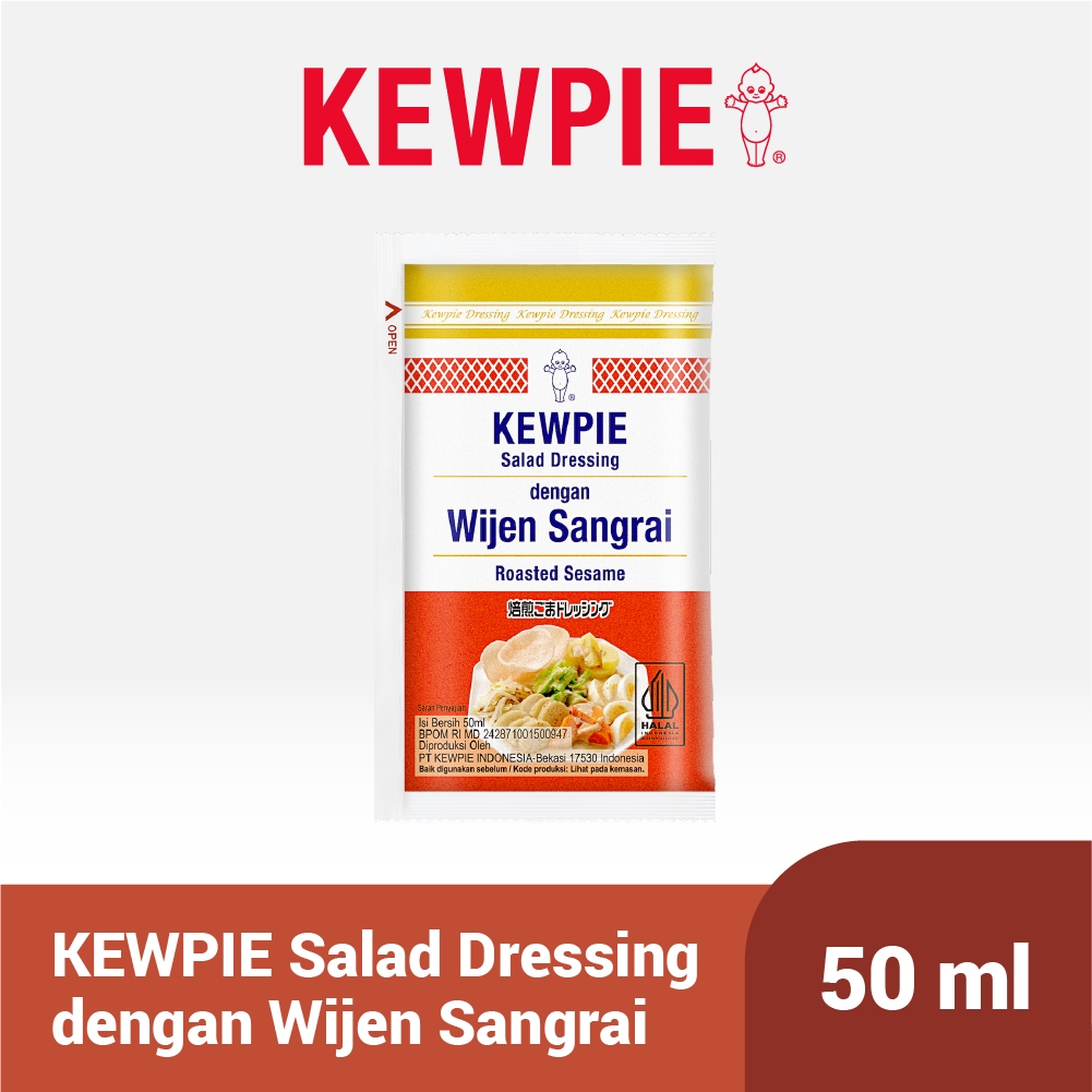 

KEWPIE Salad Dressing Saus Siram Dengan Wijen Sangrai 50 ml