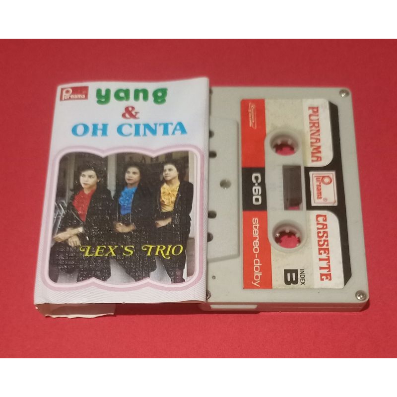 kaset pita LEX'S TRIO / yang & oh cinta
