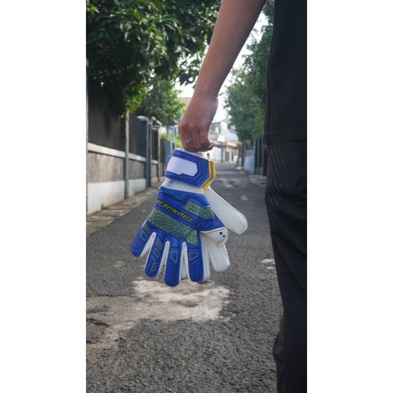 Sarung Tangan Kiper Thunder Veneno Alpha Negative Cut Thunder Goalkeeper Gloves