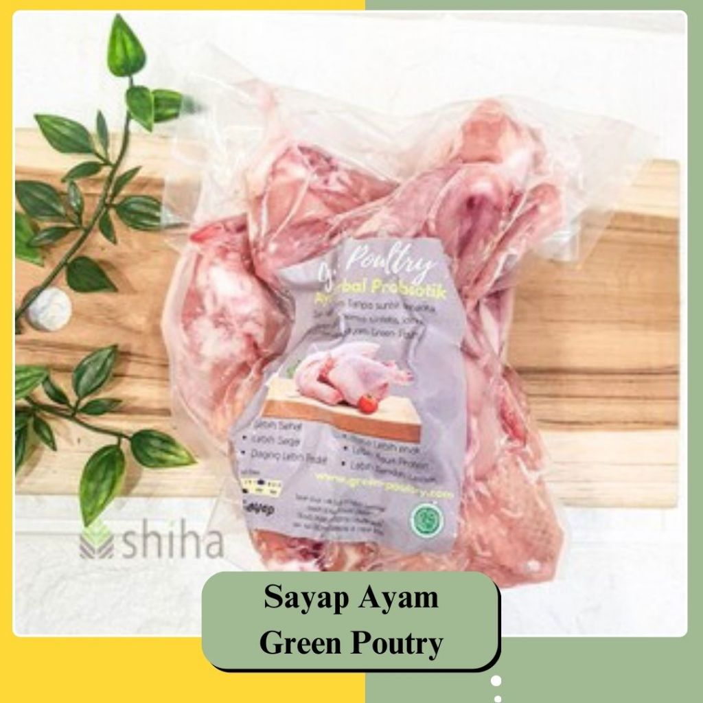 

SHIHA - Sayap Ayam Probiotik Originial Green Poultry