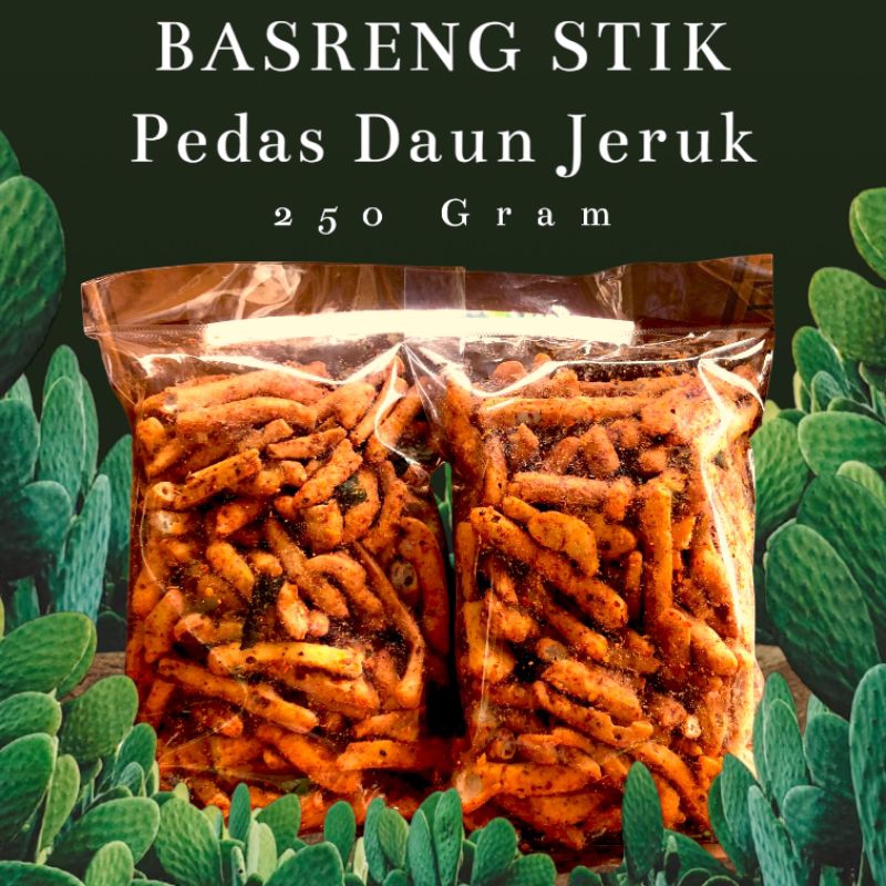

Basreng VIRAL (Baso Goreng) Stik Pedas (Daun jeruk) 1kg