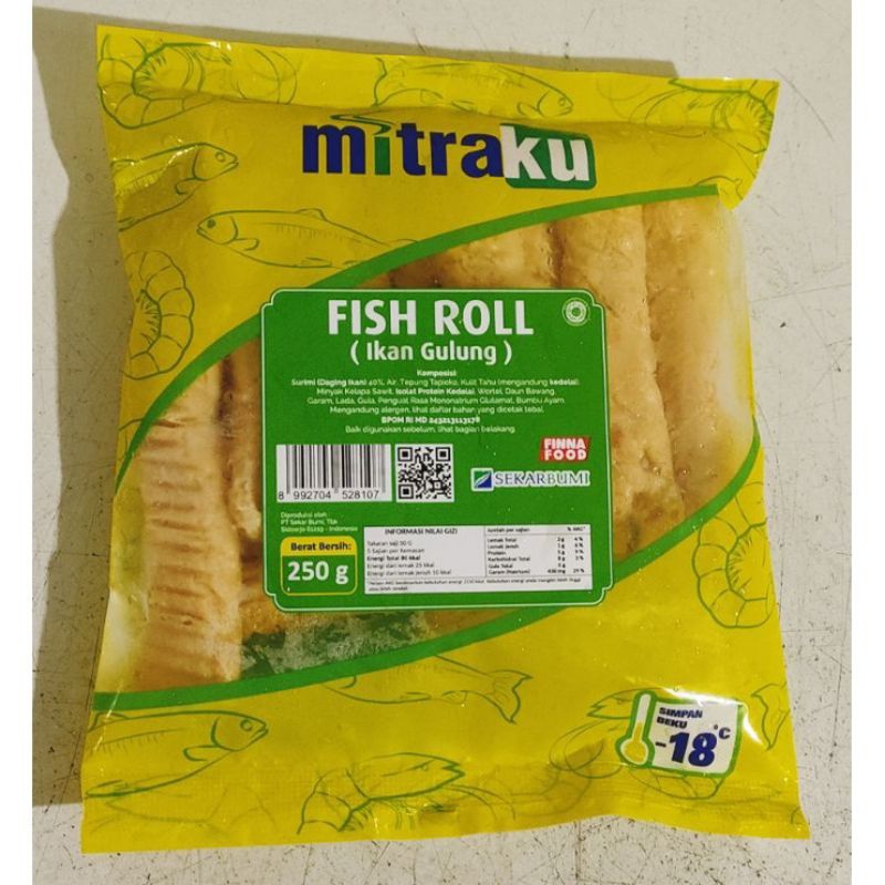 

Mitraku fish roll 250gr
