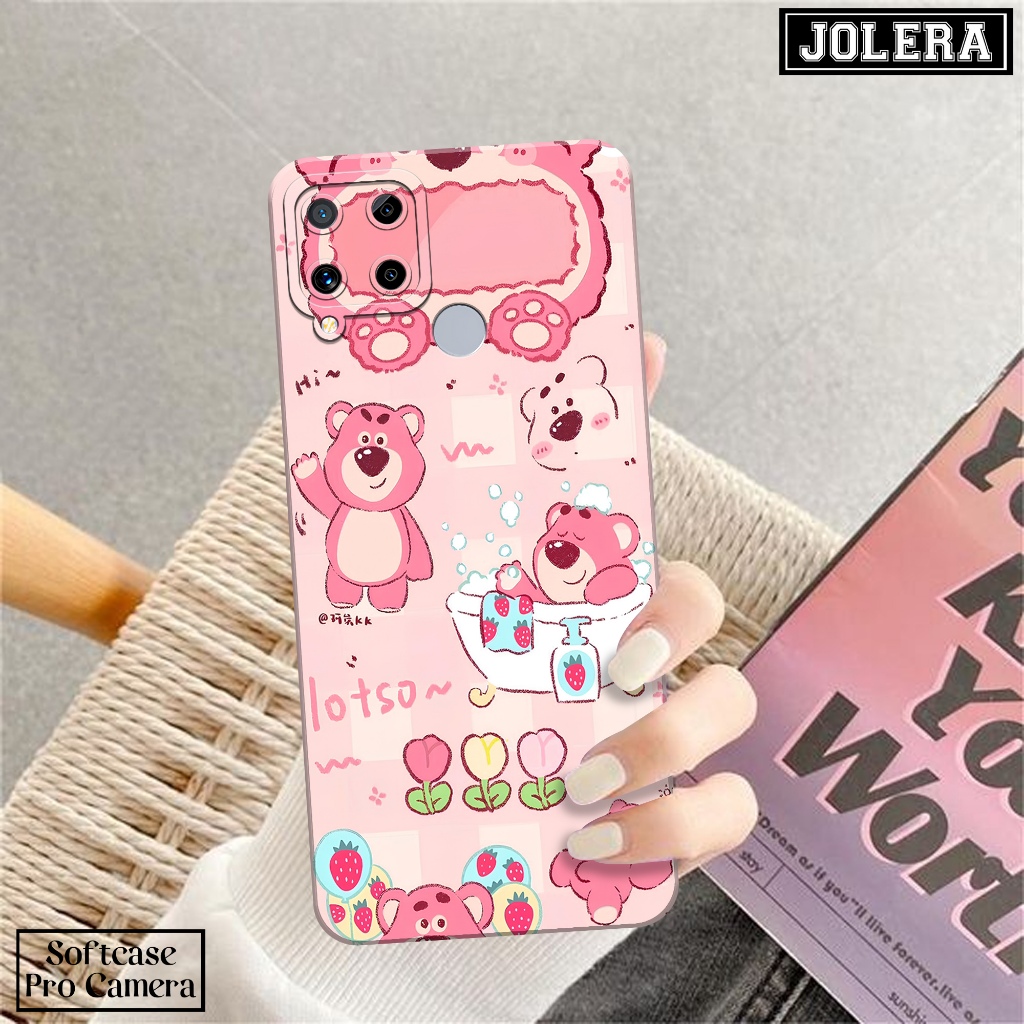 Case Hp REALME C15 - Softcase REALME C15 - Case Hp REALME C15 - Silikon Hp REALME C15 - Motif Cartoo