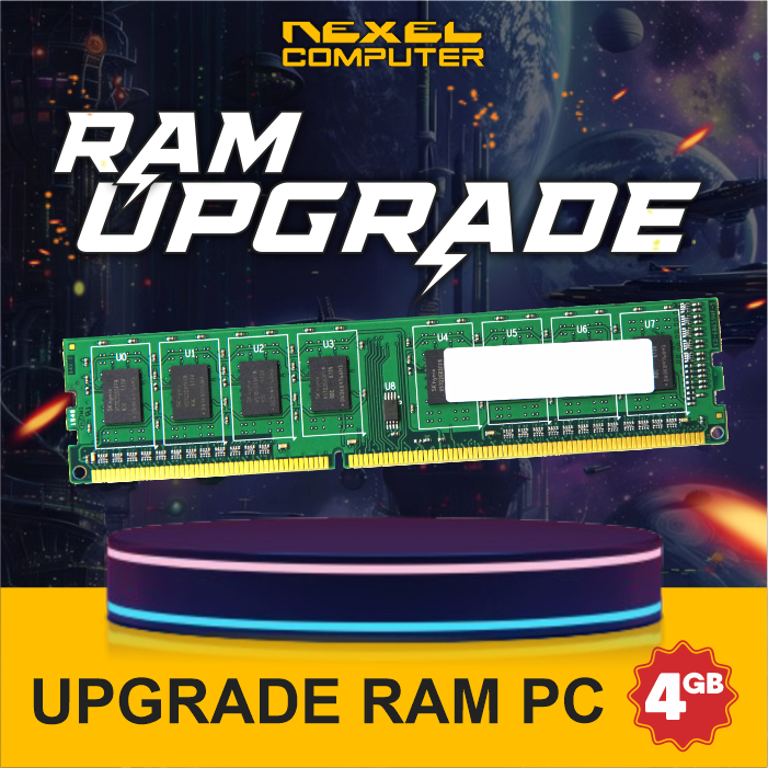 UPGRADE RAM KE 4GB DDR3