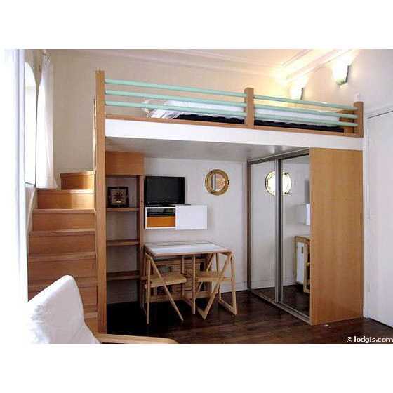 Mezzanine kamar minimalis modern