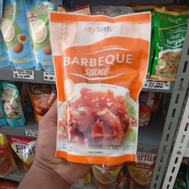 

my taste Barbeque sauce UK 500 gr