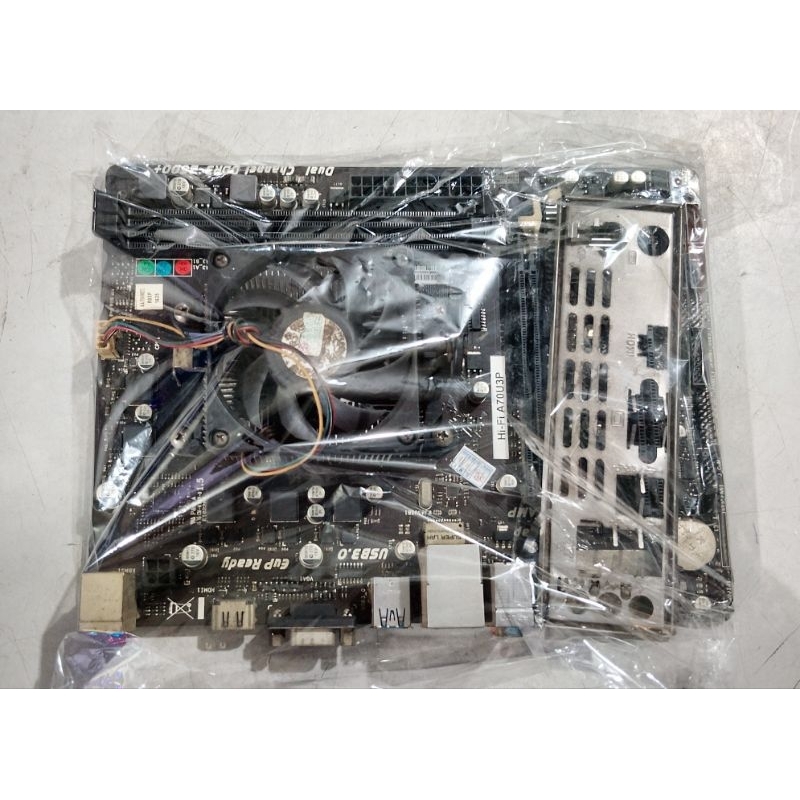 paket mombo / mainboard / motherboard AMD + processor ddr3 + ram 4gb
